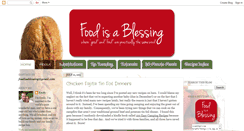 Desktop Screenshot of foodisablessing.blogspot.com
