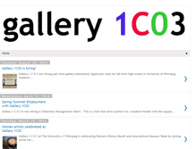 Tablet Screenshot of gallery1c03.blogspot.com