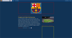 Desktop Screenshot of barcelona-futbol-club.blogspot.com