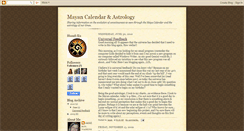 Desktop Screenshot of mayacalendar-astrology.blogspot.com