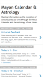 Mobile Screenshot of mayacalendar-astrology.blogspot.com