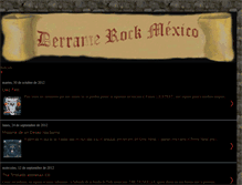 Tablet Screenshot of derramerockmexico.blogspot.com