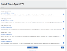 Tablet Screenshot of goodtimeagain.blogspot.com