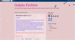 Desktop Screenshot of galpaofashion.blogspot.com