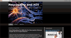 Desktop Screenshot of neuropathyandhiv.blogspot.com