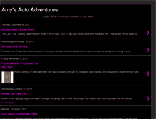 Tablet Screenshot of amysautoadventures.blogspot.com