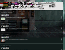 Tablet Screenshot of motiontemplate.blogspot.com