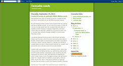 Desktop Screenshot of cannabissseeds.blogspot.com