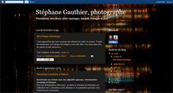 Desktop Screenshot of photographegauthier.blogspot.com