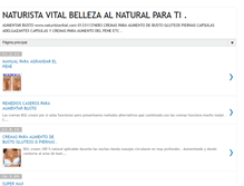 Tablet Screenshot of naturistavital.blogspot.com