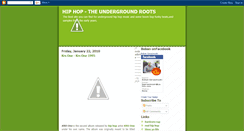 Desktop Screenshot of hiphoproot.blogspot.com