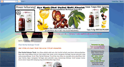 Desktop Screenshot of obatampuhdanaman.blogspot.com