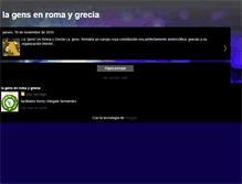 Tablet Screenshot of lagensenromaygrecia.blogspot.com