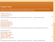 Tablet Screenshot of chaos-in-our-lives.blogspot.com