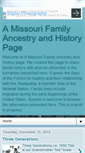 Mobile Screenshot of amissourifamilyhistory.blogspot.com