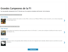 Tablet Screenshot of campeonesdelaf1.blogspot.com