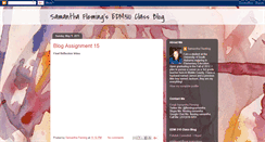 Desktop Screenshot of flemingsamanthaedm310.blogspot.com