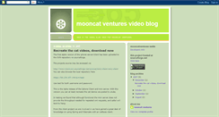 Desktop Screenshot of mooncatventures.blogspot.com