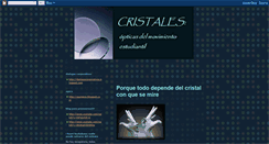 Desktop Screenshot of cristalesucv.blogspot.com