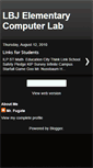 Mobile Screenshot of lbjcomputerlab.blogspot.com