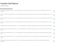 Tablet Screenshot of crochetinfosource.blogspot.com
