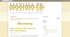 Desktop Screenshot of maxima-pr.blogspot.com
