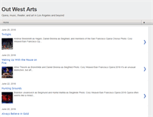 Tablet Screenshot of outwestarts.blogspot.com