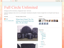 Tablet Screenshot of fullcircleunlimited.blogspot.com