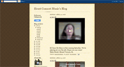 Desktop Screenshot of heartconsortmusic.blogspot.com