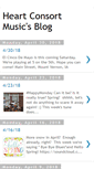 Mobile Screenshot of heartconsortmusic.blogspot.com