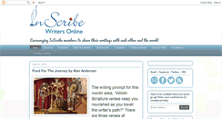 Desktop Screenshot of inscribewritersonline.blogspot.com