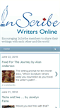 Mobile Screenshot of inscribewritersonline.blogspot.com