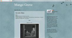 Desktop Screenshot of mangogrovelibrary.blogspot.com