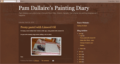 Desktop Screenshot of pamspaintingdiary.blogspot.com