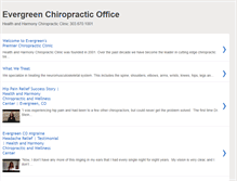 Tablet Screenshot of chiropractic-wellness.blogspot.com