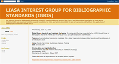 Desktop Screenshot of igbis.blogspot.com