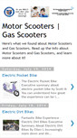 Mobile Screenshot of motorscooters-gasscooters.blogspot.com