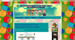 Desktop Screenshot of festivalnuevamirada.blogspot.com