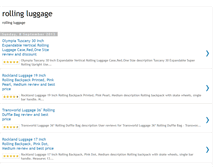 Tablet Screenshot of bestrollingluggage.blogspot.com