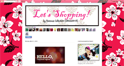 Desktop Screenshot of letsshoppingwithme.blogspot.com