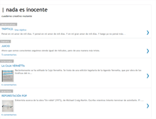 Tablet Screenshot of nadaesinocente.blogspot.com