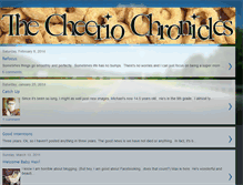 Tablet Screenshot of cheeriochronicles.blogspot.com