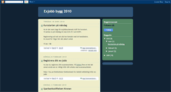 Desktop Screenshot of exjobbbygg2010.blogspot.com