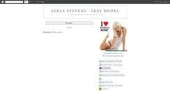 Desktop Screenshot of adele-stevens-sexystar.blogspot.com