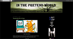 Desktop Screenshot of inthepretendworld.blogspot.com