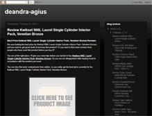 Tablet Screenshot of deandra-agius.blogspot.com