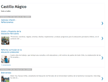 Tablet Screenshot of castillomagico09.blogspot.com