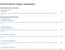 Tablet Screenshot of environmental-impact-assessment.blogspot.com