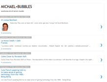 Tablet Screenshot of michaelandbubbles.blogspot.com