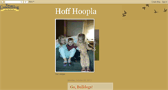 Desktop Screenshot of hoffhoopla.blogspot.com